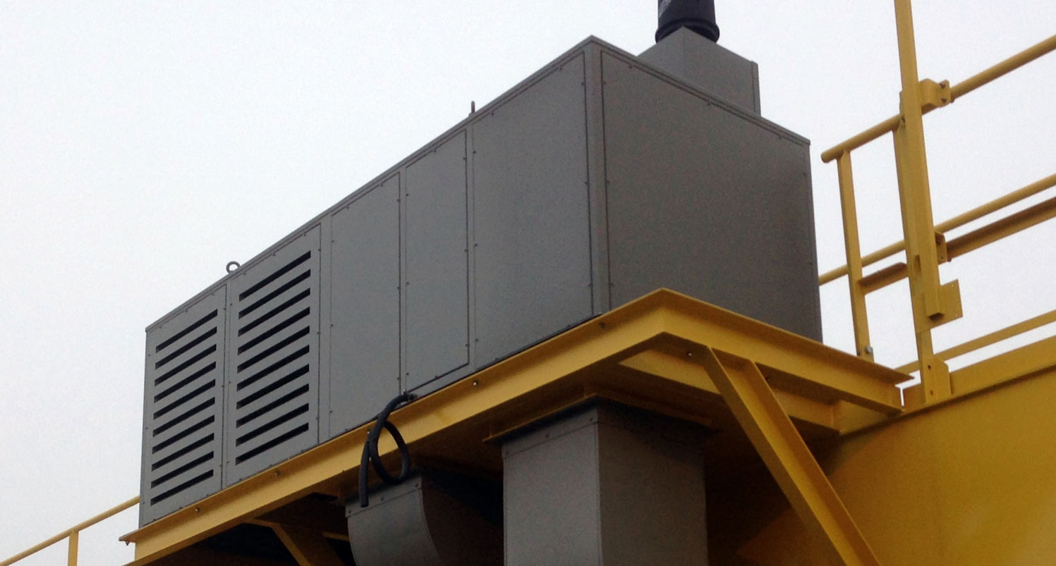 Salas eléctricas de grúas